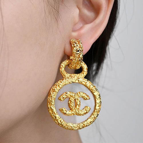 Chanel Vintage中古耳夹到底有多美！
